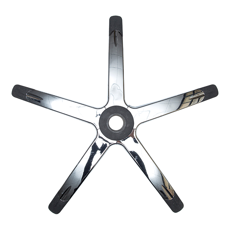 PA-Warren ขาเก้าอี้ชุบไฟฟ้า (ฝาครอบบิ๊กฟุต) ขาเก้าอี้ (ฐานไนลอน)